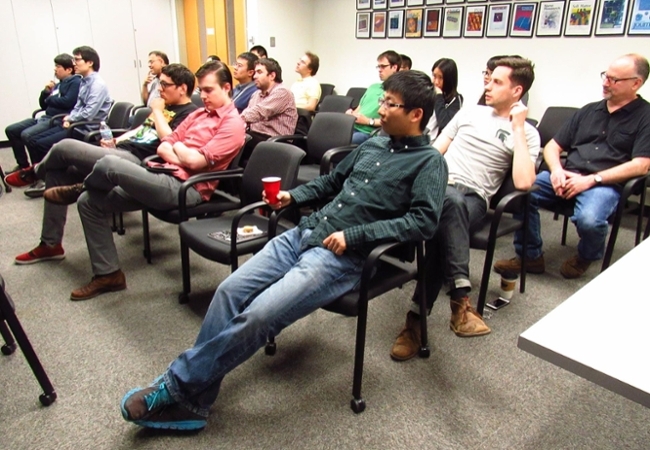 workshop audience 