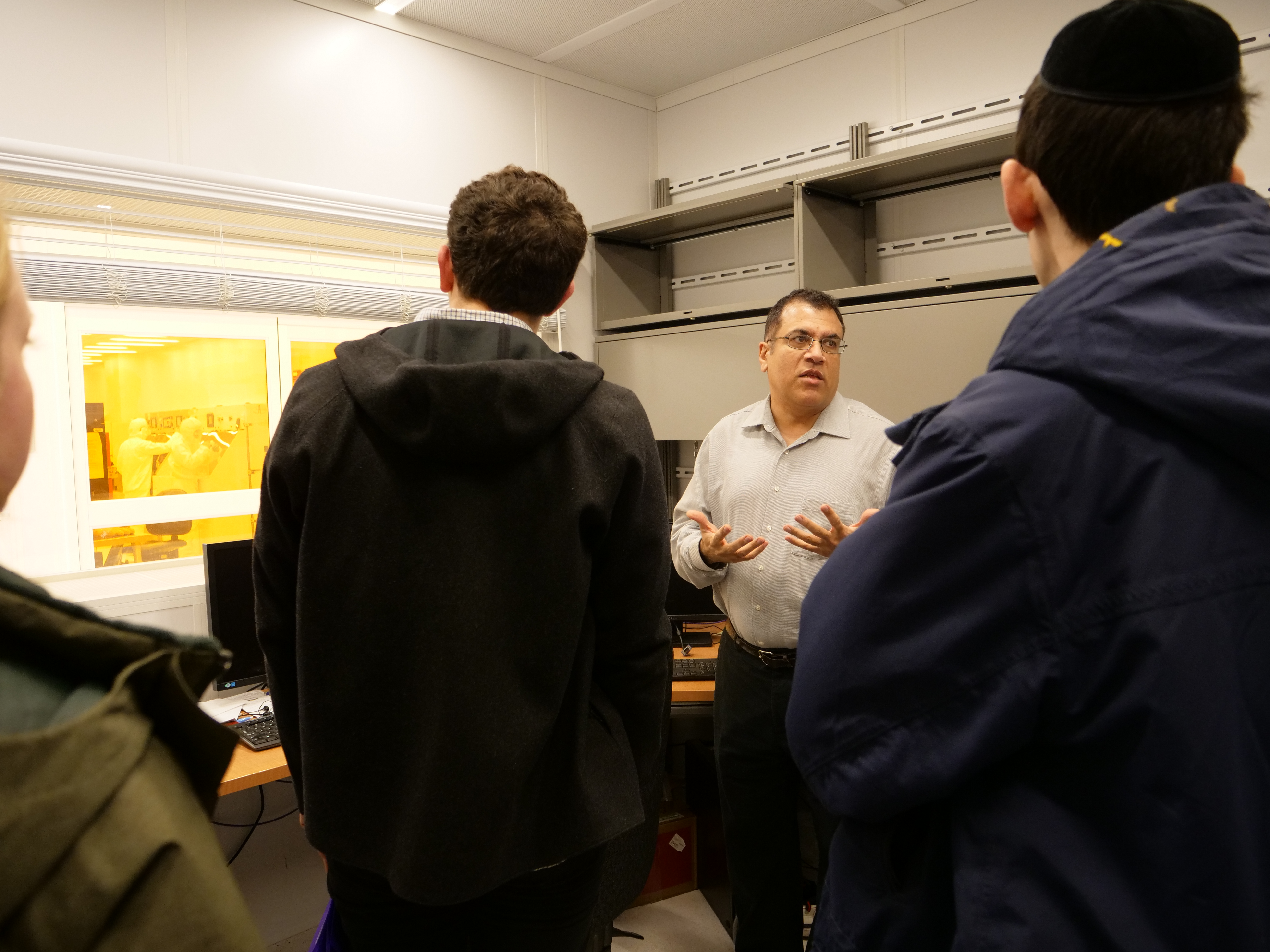 Nasir Basit gives a tour of NUFAB