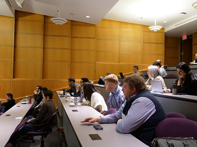 attendees at the M3S meeting