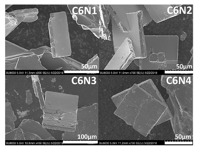perkosite SEM image