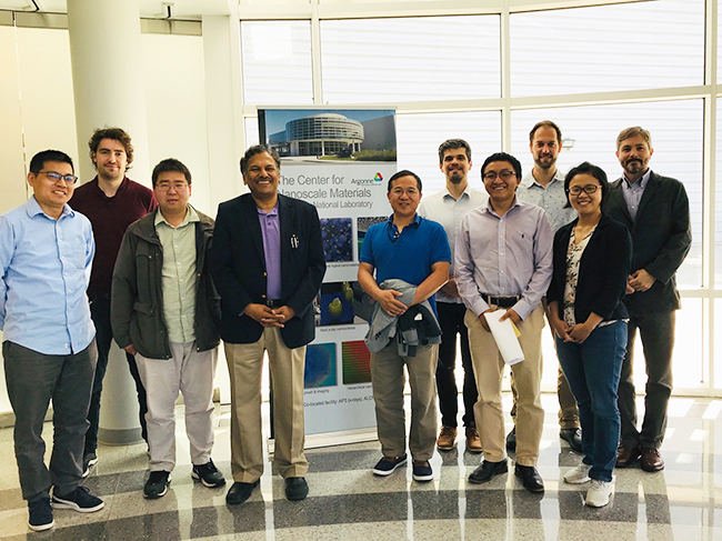 NUANCE visits Argonne - group picture