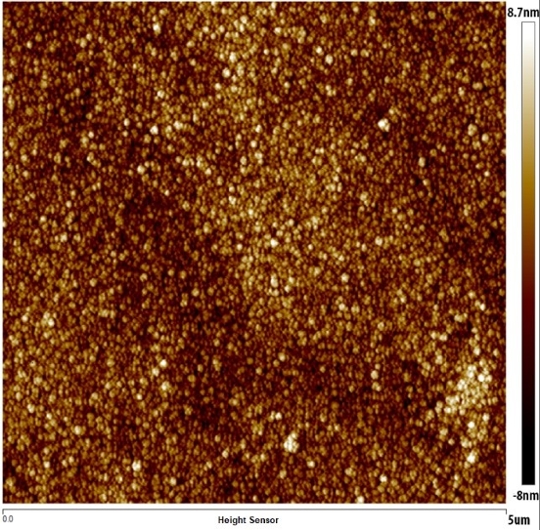 AFM Sample closeup