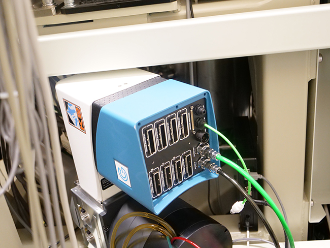 closeup of the K2 camera 