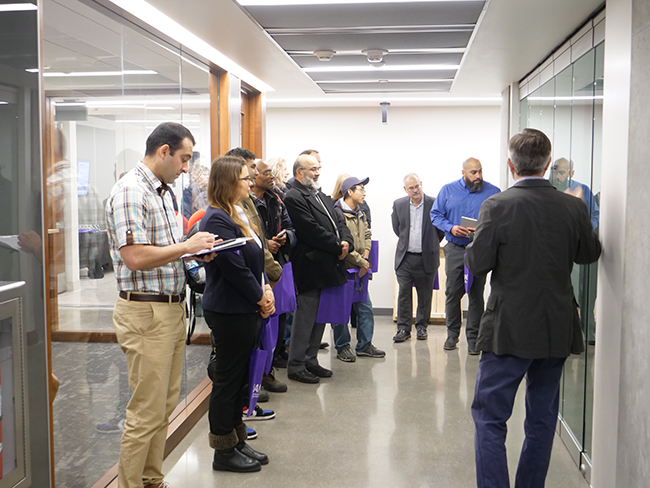 Touring NUANCE Facility