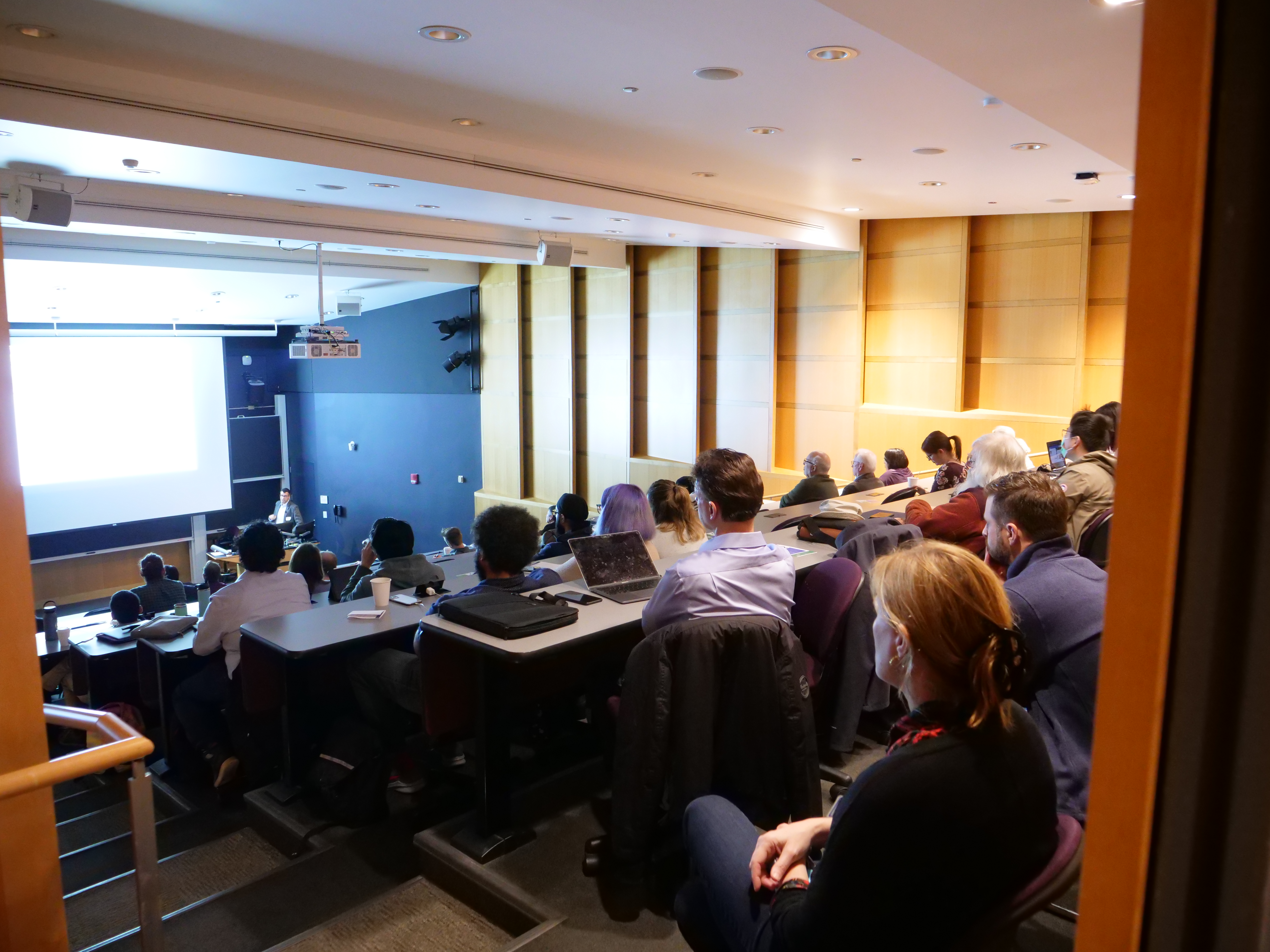 M3S crowd in the Pancoe Abbott Auditorium