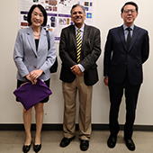 Vinayak Dravid with Taiwan Reps