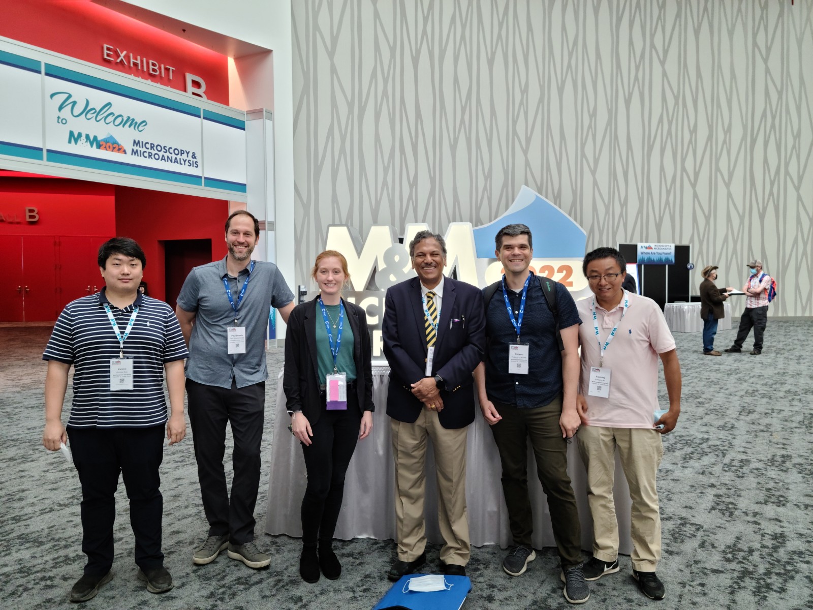 NUANCE Tech Staff with NUANCE Director Vinayak P Dravid in Portland!