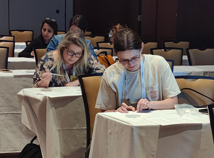 NSTA teachers attending workshop