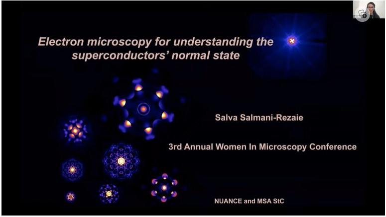 screenshot of Salva's presentation