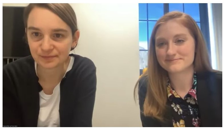 Tirzah Abbott and Stephanie Ribet