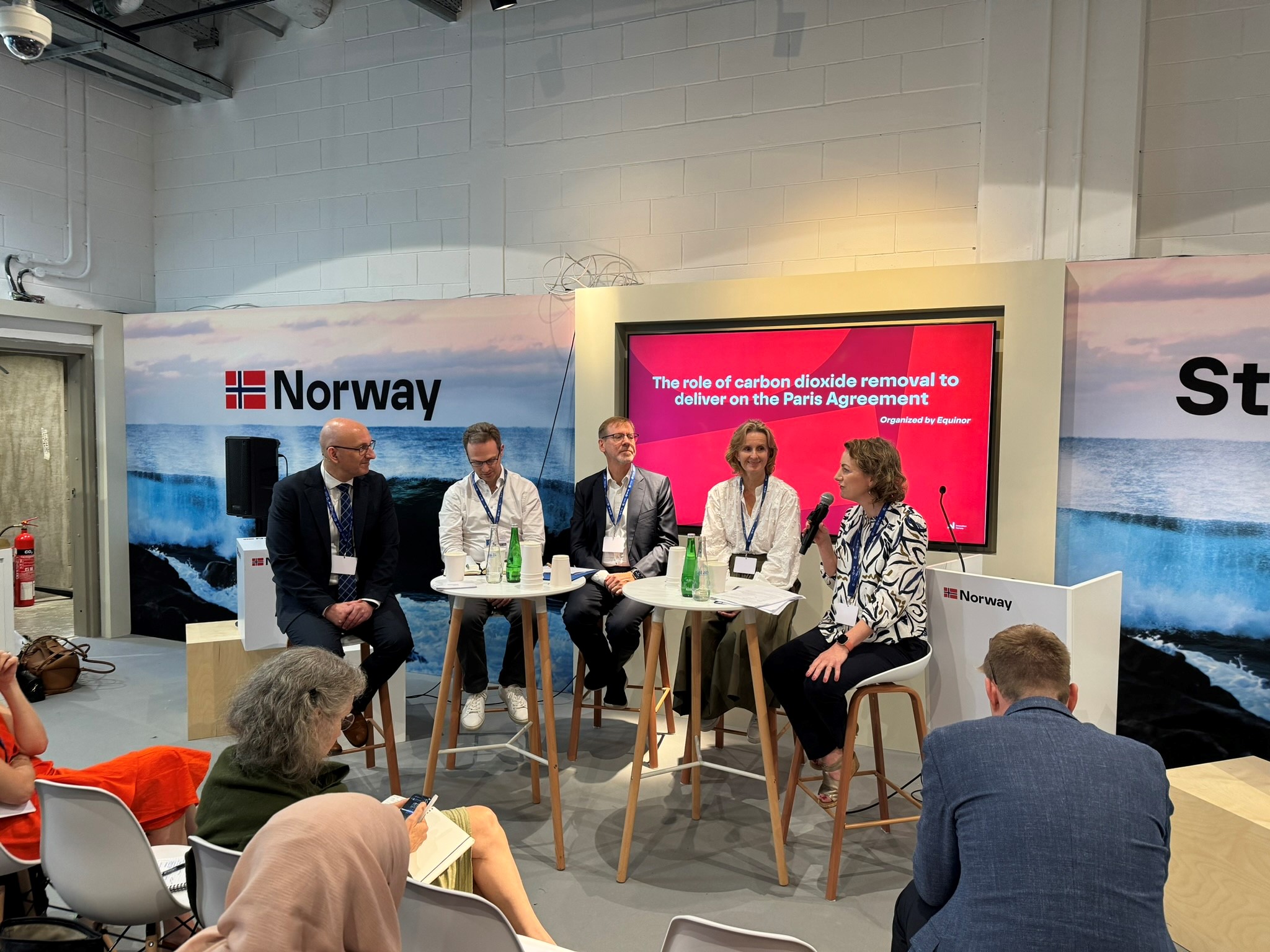 panelist discussion at COP28
