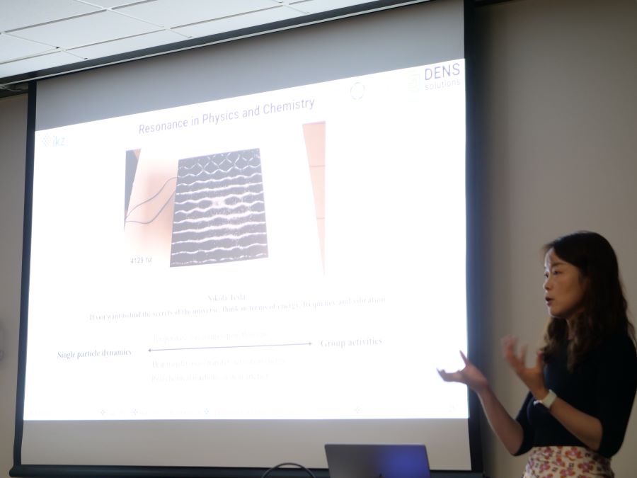 Dr. Dan Zhou presenting