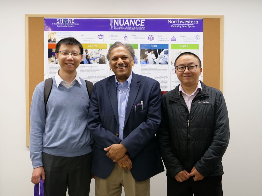 Dr. Yang, Prof Dravid, Der Hu