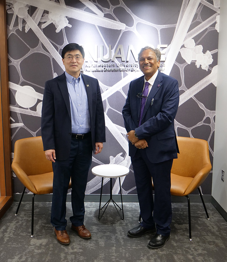 Vinayak Dravid & President Chiang